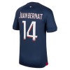 Camiseta de fútbol Paris Saint-Germain 2023-24 Juan Bernat 14 Primera Equipación - Hombre